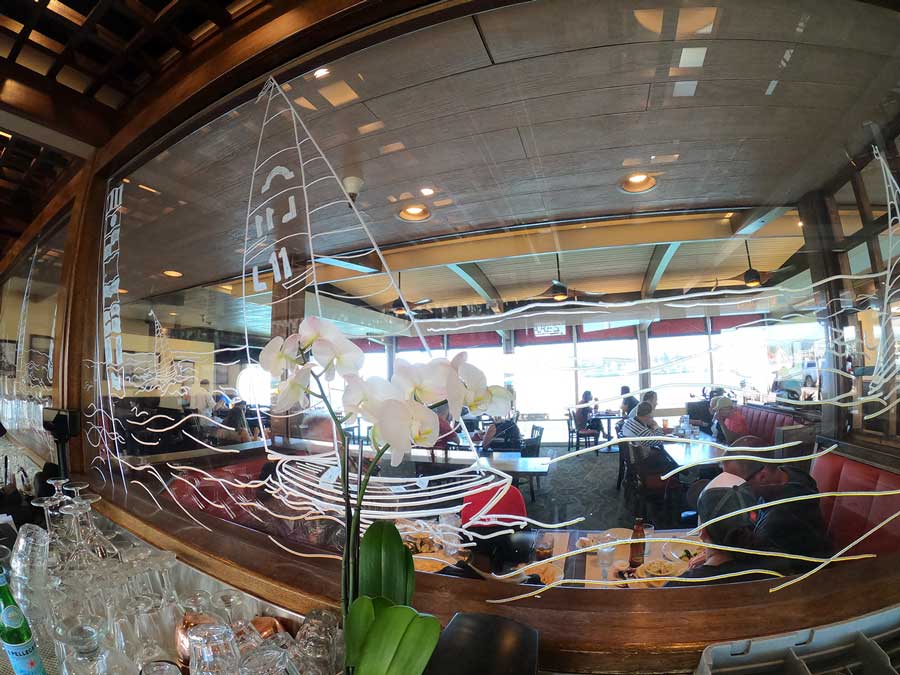 Firefish Grill Review - Lots of Food Options - View of Bar